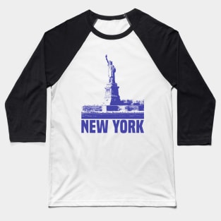 Liberty Statue Baseball T-Shirt